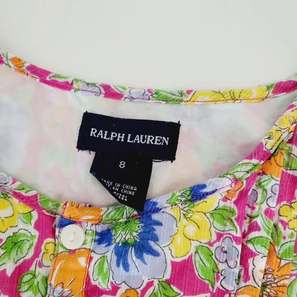 8 Ralph Lauren floral dress